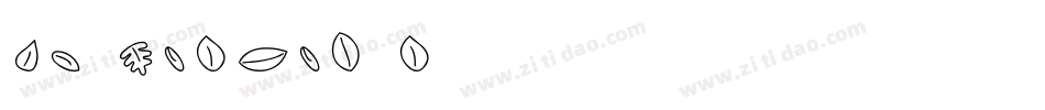 BM leaves A11字体转换